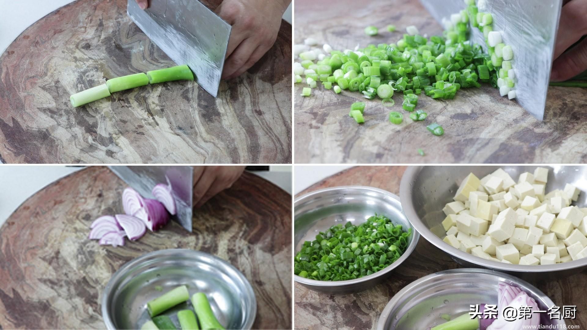 小葱拌豆腐的做法（小葱拌豆腐怎么做）(图3)