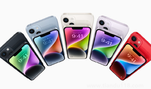 iPhone14颜色共5种配色（iPhone14发售时间）