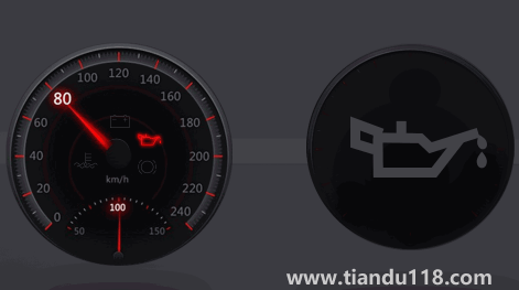 机油压力警告灯亮了还能开多久（机油压力低报警一下又消失了是怎么回事）